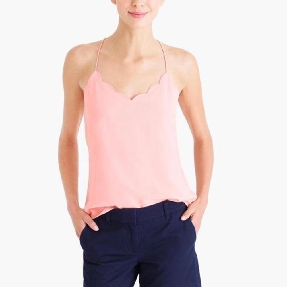 J.Crew Women's Pink Top Size 0